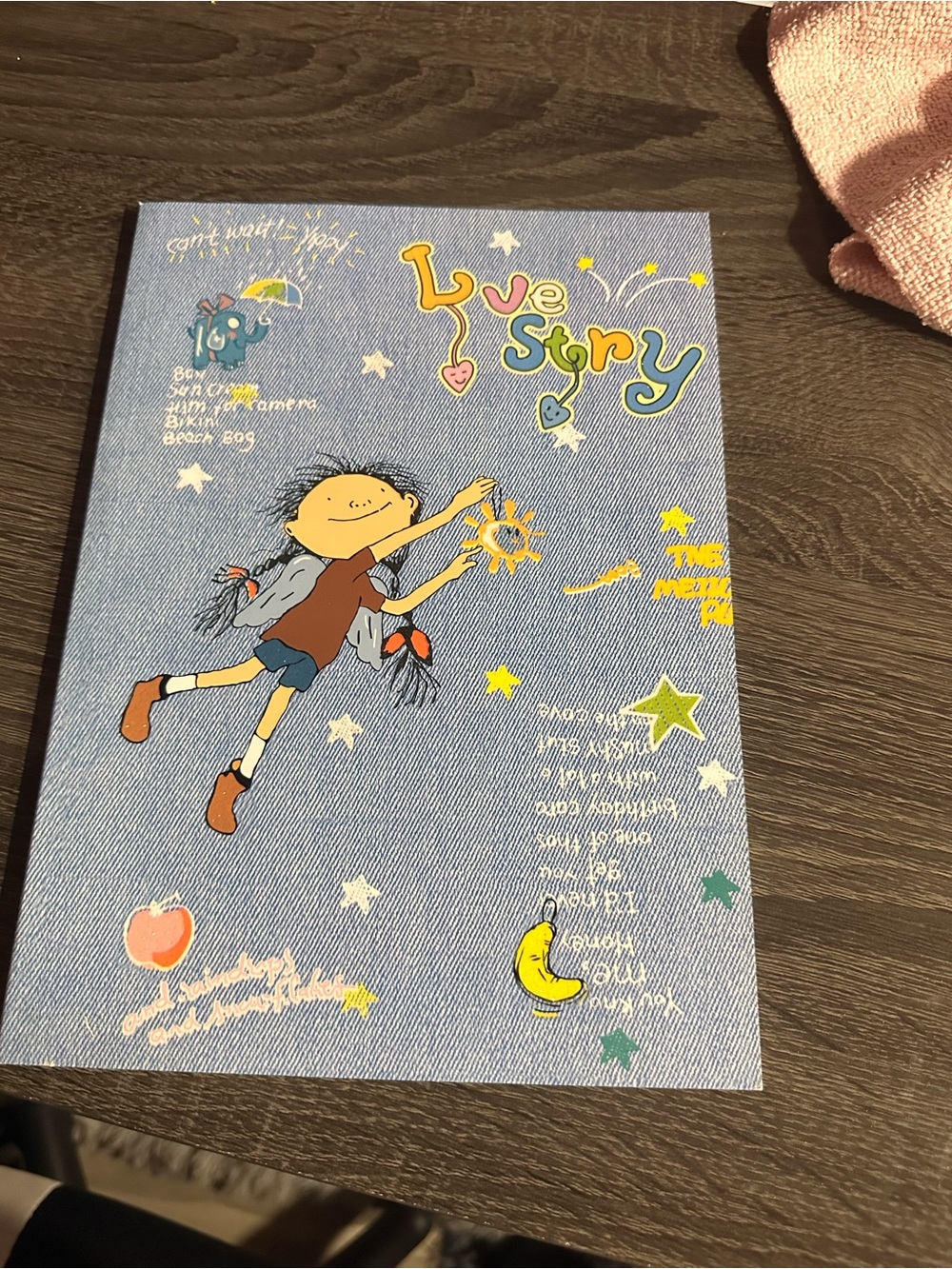 & Other Stories Blue Illustrated Kids Notebook with Multicolor Accents